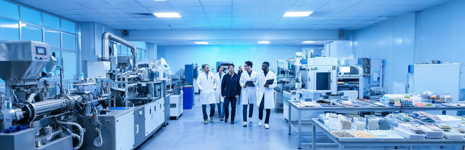 Polymer manufacturing and technical teams